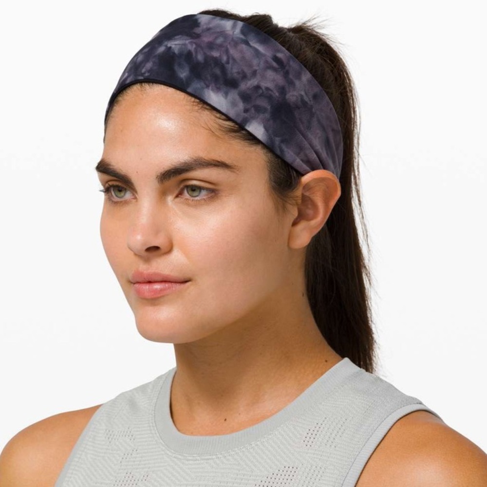 NWOT Lululemon Fringe Fighter Headband Diamond Dye Reversible